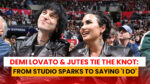 Demi Lovato & Jutes Tie the Knot: Studio Sparks to Saying 'I Do'