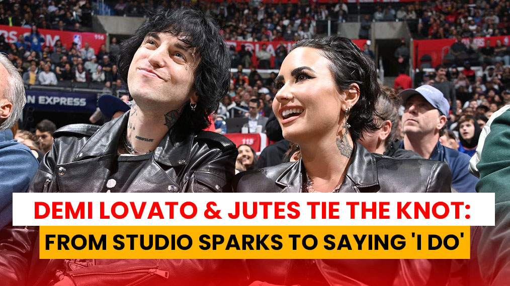 Demi Lovato & Jutes Tie the Knot: Studio Sparks to Saying 'I Do'