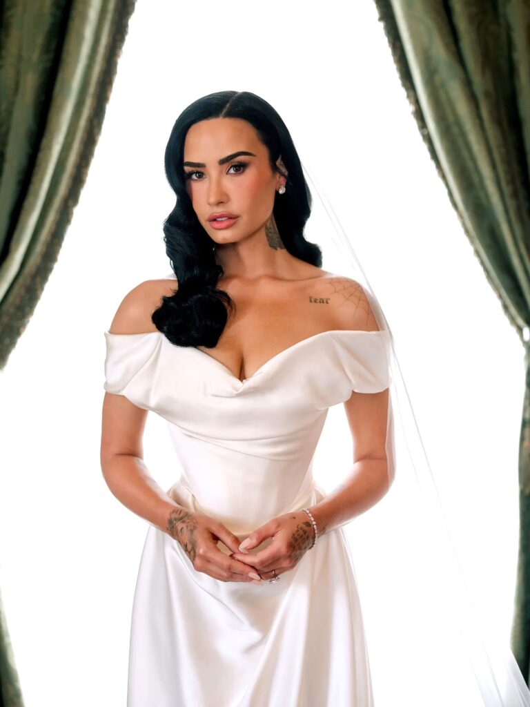 Demi Lovato Wedding Dress